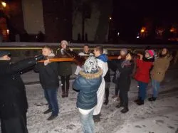 Symbole ŚDM w Kowalewie Pom.