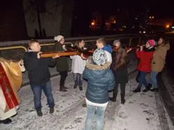 Symbole ŚDM w Kowalewie Pom.
