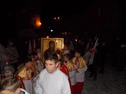 Symbole ŚDM w Kowalewie Pom.