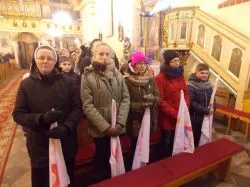 Symbole ŚDM w Kowalewie Pom.