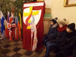 Symbole ŚDM w Kowalewie Pom.