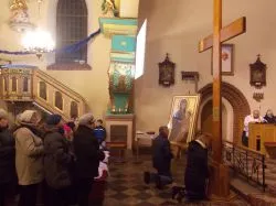 Symbole ŚDM w Kowalewie Pom.
