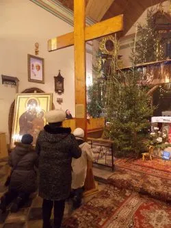 Symbole ŚDM w Kowalewie Pom.