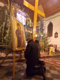Symbole ŚDM w Kowalewie Pom.