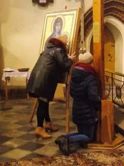 Symbole ŚDM w Kowalewie Pom.