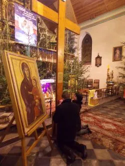 Symbole ŚDM w Kowalewie Pom.