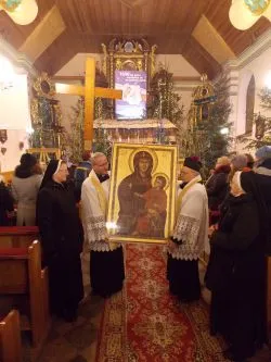 Symbole ŚDM w Kowalewie Pom.