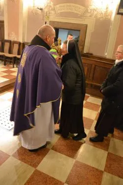 Relikwie Krzyża Świętego w sanktuarium MB Podgórskiej w Toruniu