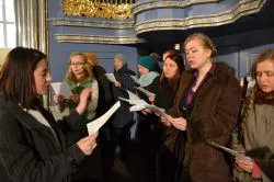 Warsztaty chorału gregoriańskiegow Toruniu
