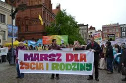 Marsz dla życia w Toruniu