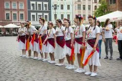 Fishmob - Toruń tańczy dla św. Jana Pawła II