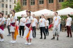 Fishmob - Toruń tańczy dla św. Jana Pawła II
