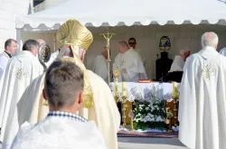 Wmurowanie kamienia węgielnego w kościele pw. bł. Marii Karłowskiej