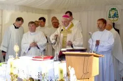 Wmurowanie kamienia węgielnego w kościele pw. bł. Marii Karłowskiej