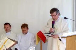 Wmurowanie kamienia węgielnego w kościele pw. bł. Marii Karłowskiej