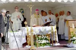 Wmurowanie kamienia węgielnego w kościele pw. bł. Marii Karłowskiej