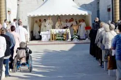 Wmurowanie kamienia węgielnego w kościele pw. bł. Marii Karłowskiej