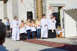 Wmurowanie kamienia węgielnego w kościele pw. bł. Marii Karłowskiej