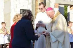 Wmurowanie kamienia węgielnego w kościele pw. bł. Marii Karłowskiej