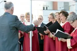 Wmurowanie kamienia węgielnego w kościele pw. bł. Marii Karłowskiej