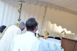 Wmurowanie kamienia węgielnego w kościele pw. bł. Marii Karłowskiej