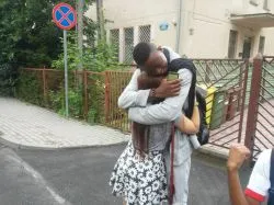 Pielgrzymi ŚDM z Gabonu w Kowalewie Pom. i Wielkiej Łące