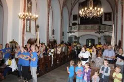 Pielgrzymi ŚDM z Gabonu w Kowalewie Pom. i Wielkiej Łące