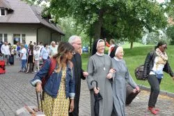 Pielgrzymi ŚDM z Gabonu w Kowalewie Pom. i Wielkiej Łące