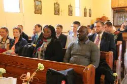 Pielgrzymi ŚDM z Gabonu w Jabłonowie Pomorskim