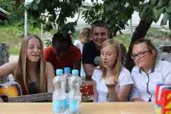 Pielgrzymi ŚDM z Gabonu w Jabłonowie Pomorskim