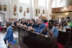 Pielgrzymi ŚDM z Gabonu w Górznie