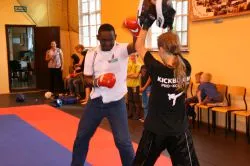 Pielgrzymi ŚDM z Gabonu w Nowym Mieście Lubawskim
