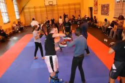 Pielgrzymi ŚDM z Gabonu w Nowym Mieście Lubawskim