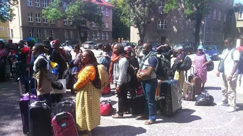 Pielgrzymi z Gabonu i Zambii w Chełmży
