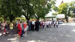 Pielgrzymi z Gabonu i Zambii w Chełmży