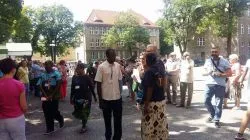Pielgrzymi z Gabonu i Zambii w Chełmży