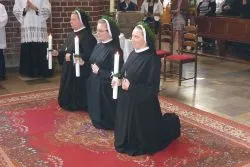 Śluby wieczyste u elżbietanek w Grudziądzu