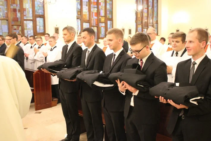 Obłóczyny w WSD w Toruniu
