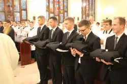 Obłóczyny w WSD w Toruniu