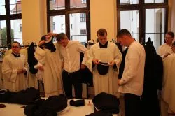 Obłóczyny w WSD w Toruniu