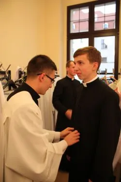 Obłóczyny w WSD w Toruniu