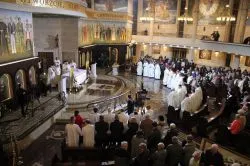 Msza św. w intencji Diecezji Toruńskiej w sanktuarium św. Jana Pawła II w Toruniu