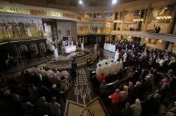 Msza św. w intencji Diecezji Toruńskiej w sanktuarium św. Jana Pawła II w Toruniu