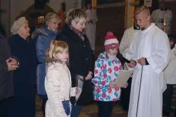 Relikwie św. Faustyny w kościele na Mniszku