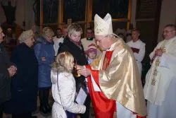 Relikwie św. Faustyny w kościele na Mniszku
