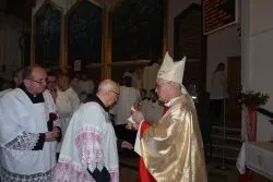 Relikwie św. Faustyny w kościele na Mniszku