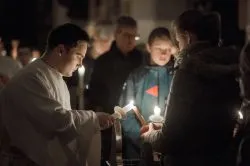 Wigilia Paschalna w katedrze Świętych Janów