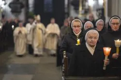 Wigilia Paschalna w katedrze Świętych Janów