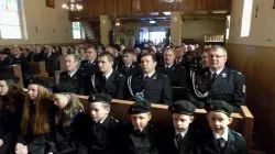 Wprowadzenie relikwii św. Floriana w Górnych Wymiarach