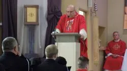 Wprowadzenie relikwii św. Floriana w Górnych Wymiarach